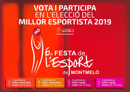 Vota i participa en l'elecció del millor esportista 2019