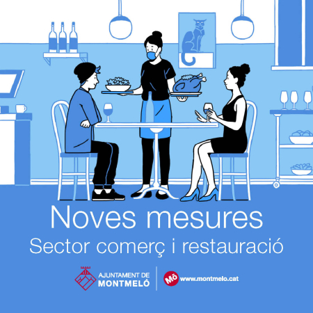 Noves mesures.Sector comerç i restauració