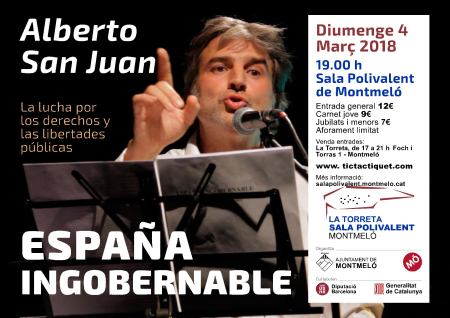 España ingobernable, amb Alberto San Juan