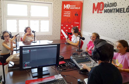 Espai "El Casal a la Ràdio", protagonitzar pels infants del Casal d'Estiu