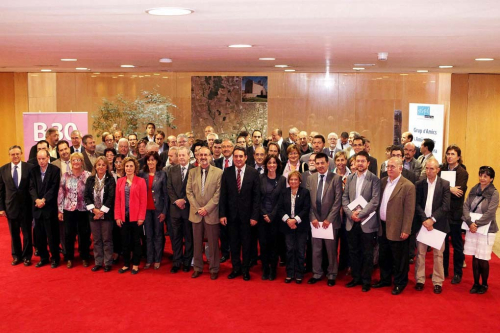 Alcaldes representants dels municipis de l'Associació Àmbit B30