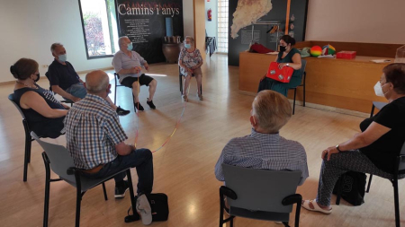 Taller de reminiscència al Museu Municipal de Montmeló