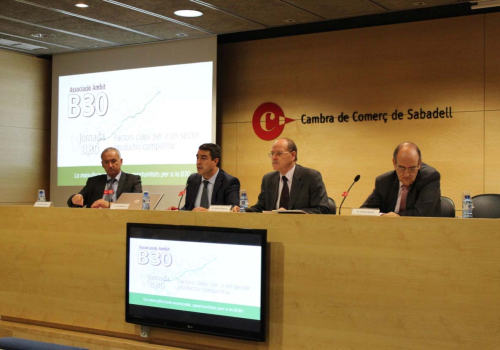 Jornada de l’Associació Àmbit B30 a la Cambra de Comerç de Sabadell