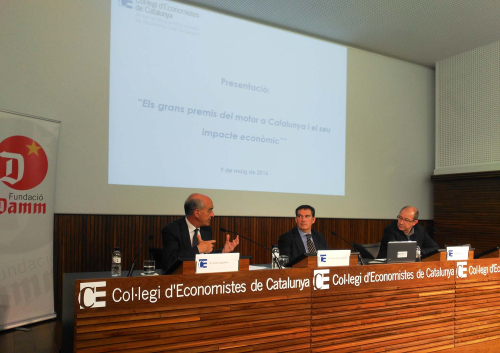 Presentació de l'informe al Col·legi d'Economistes de Catalunya