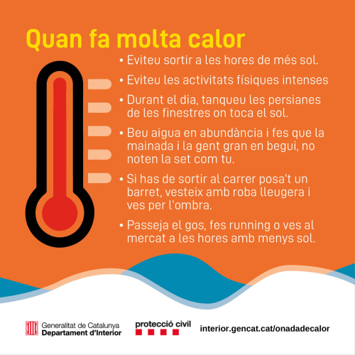 Autoprotecció davant de l'onada de calor