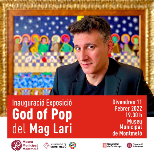 ‘God of Pop’, la primera exposició pictòrica del Mag Lari