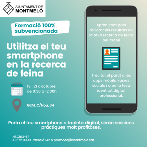 Utilitza en teu smartphone en la recerca de feina