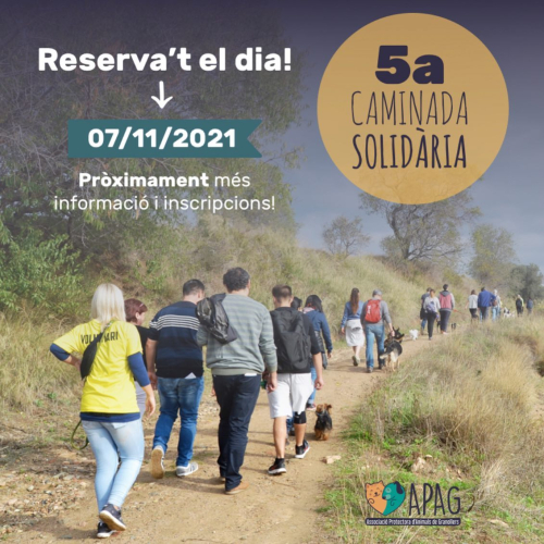 Cartell caminada APAG 2021