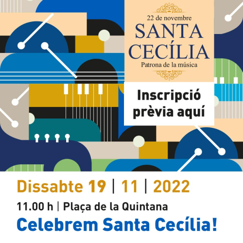 Celebrem Santa Cecília!