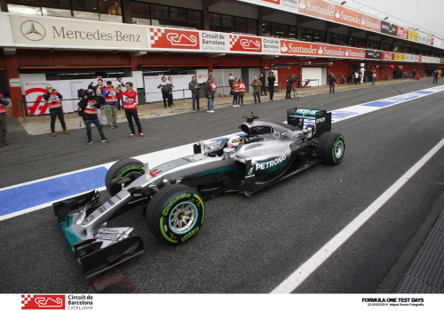 Formula One Test Days al Circuit