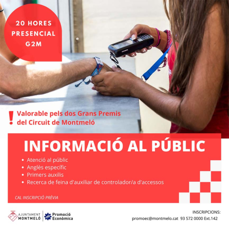 Curs d'auxiliar de controlador d'accés ala G2M