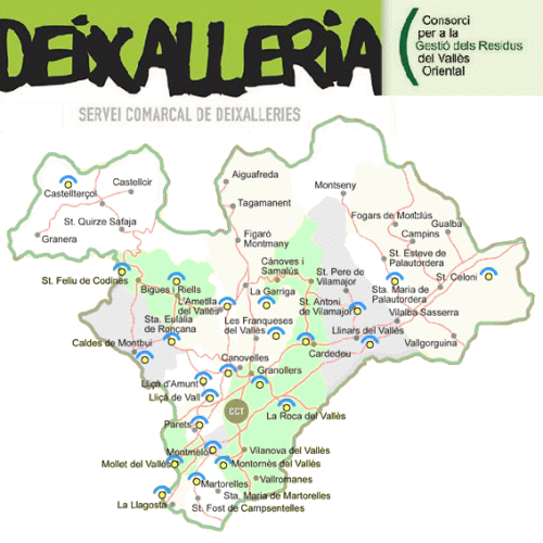 Servei comarcal de deixalleries del Consorci de Residus del Vallès Oriental