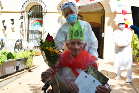 Eloy Guerrero celebra 100 anys a Can Dotras