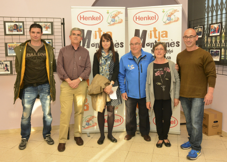 foto de les persones guanyadoresdel 6é Concurs Fotogràfic de la Mitja