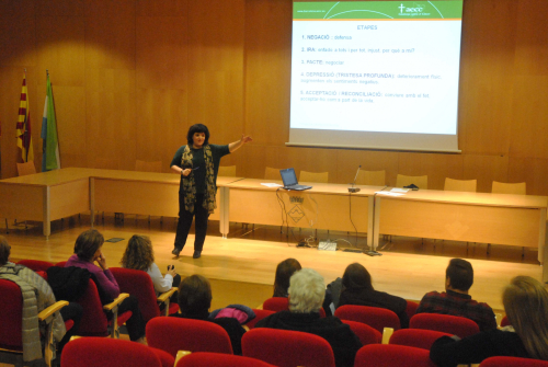 Conferència de la psicooncòloga de l'AECC, Mireia Golobardes