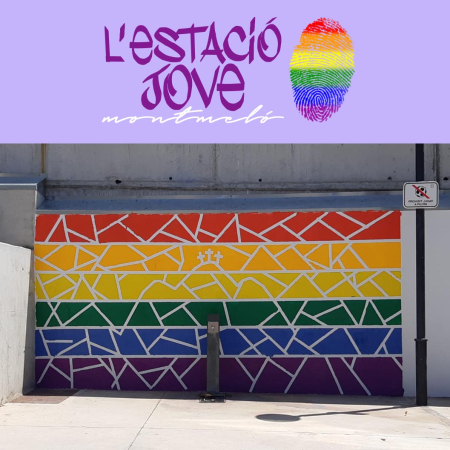 Nou Mural a l'Estació Jove