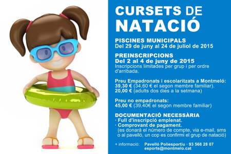 Cursos de natació