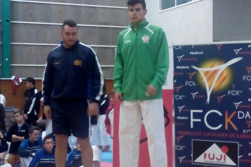 Campió de Catalunya de Karate (Arnau)