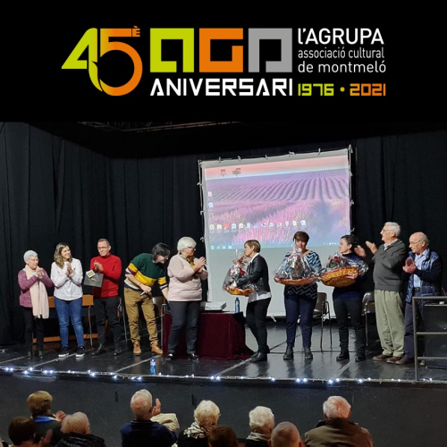 Acte de presentació del llibre "Història de l'Agrupa, Associació Cultural de Montmeló"