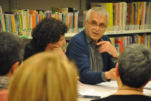 Lambert Botey al Club de Lectura de la Biblioteca La Grua