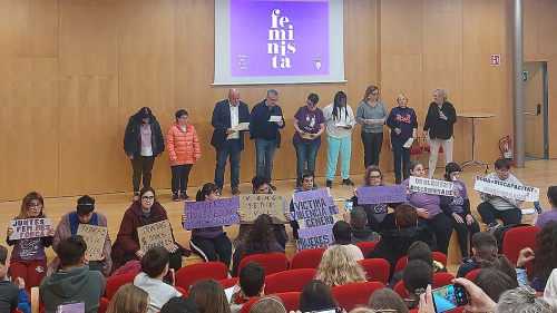 Acte central del 8M a la Sala de la Concòrdia