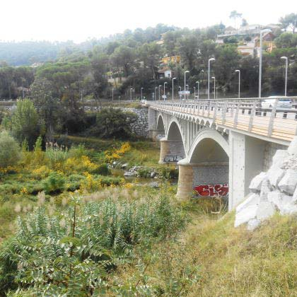 Naixement del riu Besòs a Montmeló