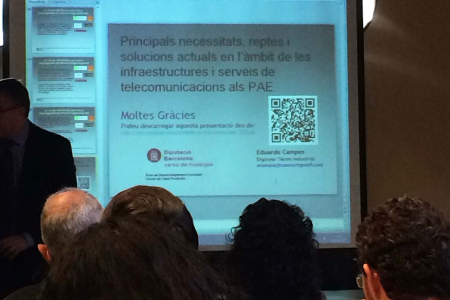 Jornada de telecomunicacions als polígons industrials de la provincia de Barcelona (PAE)