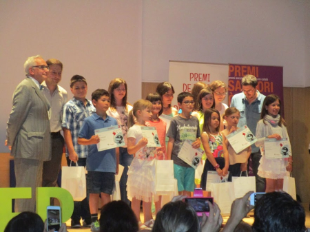 Foto de grup dels premiats