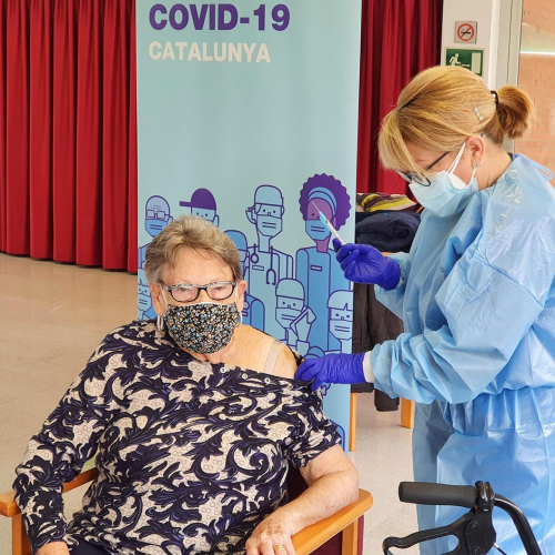 Covid-19. Vacunació a les residències