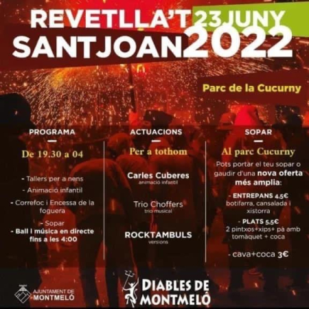 Revetlla Sant Joan 2022