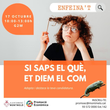 "Enfeina't", taller informatiu a la G2M