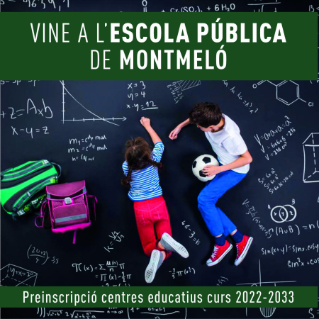 A Montmeló, escola pública