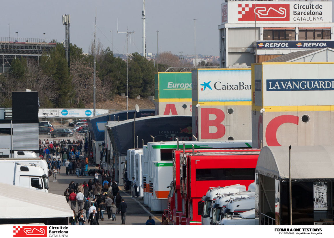 Formula One Test Days al Circuit