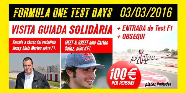 Visita solidària amb Carlos Sainz